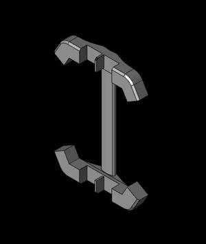 Hextraction - I Balance beam skeleton.step