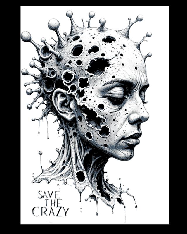 Just a little bit - Save the Crazy Wall Art