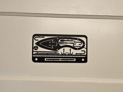 Hunter survival kit card