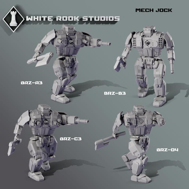 American Mecha - BRZ Wildman - Mech Jock