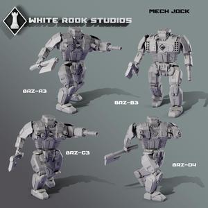 American Mecha - BRZ Wildman - Mech Jock
