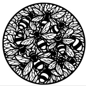 Bees in Kaos - coaster