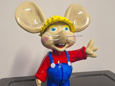 Topo Gigio in honor of Lucio Corsi SANREMO