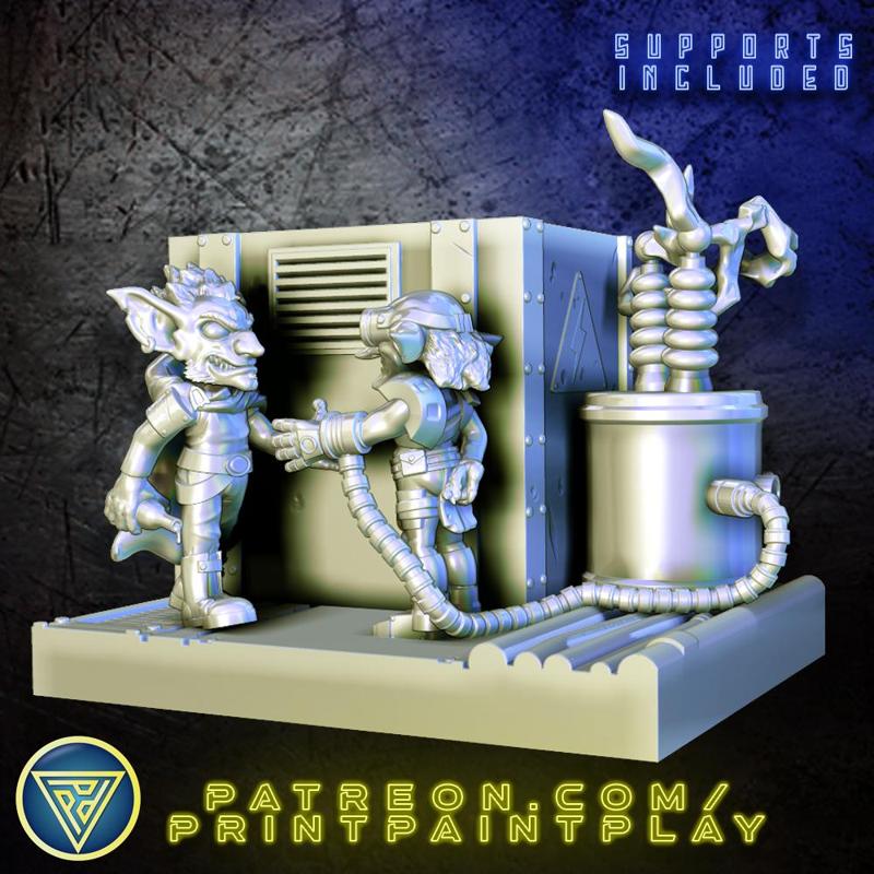 April's Fools Goblin Diorama