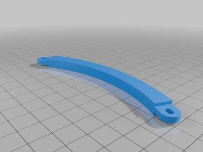 Mount_V2 - 11mm curved extension bar for mount insta360 go2 go 3 go 4 runcam hawkeye Thumb 4k Gopro