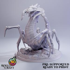 ArachnoDragon (Pre-Supported) 75mm base