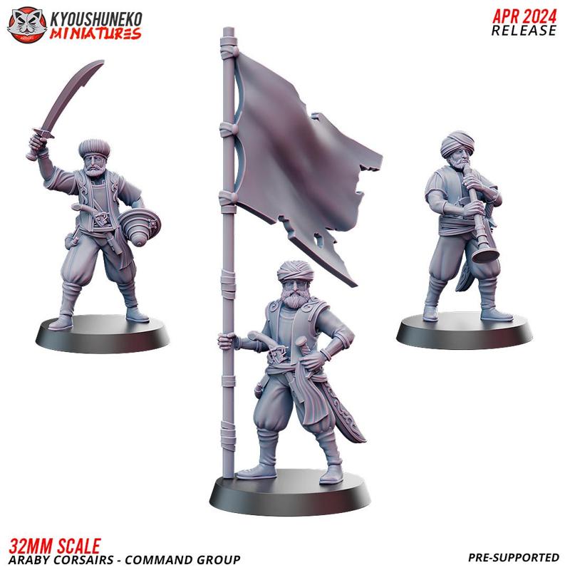 Araby Corsairs Command Group