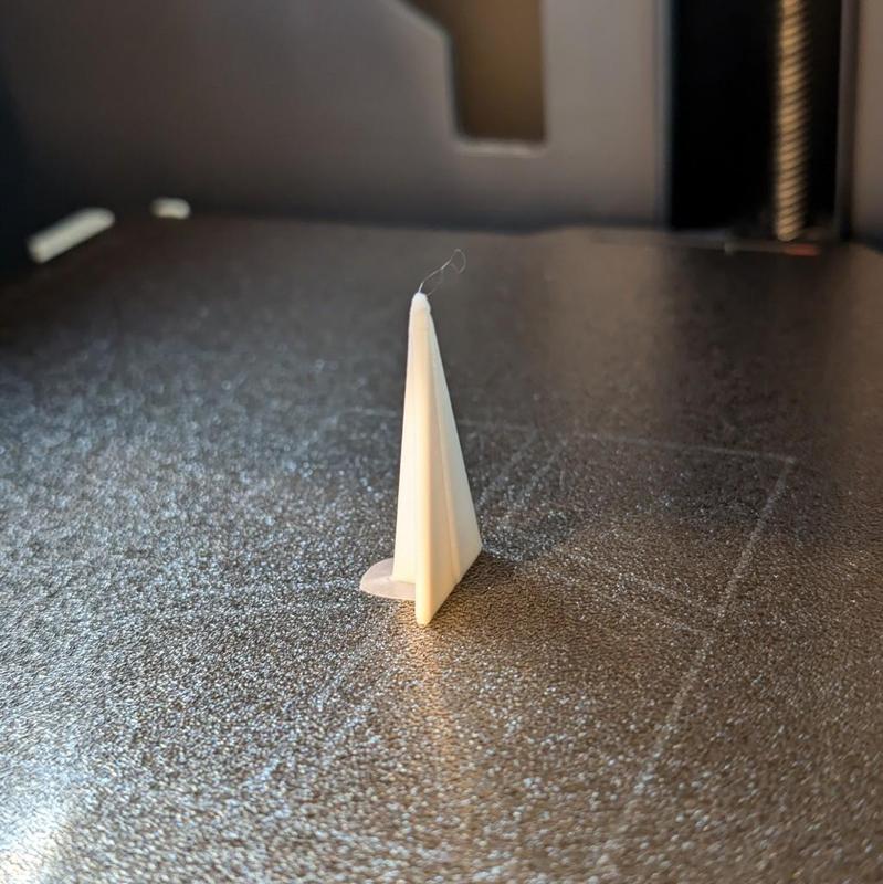 Paper airplane.