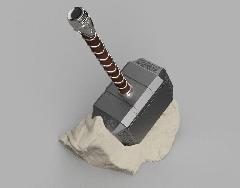 Mjölnir (Version de Thor du Marvel MCU, échelle 1:1)