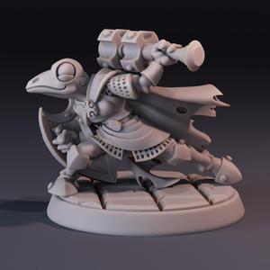 32mm scale Grung Cleric Miniature