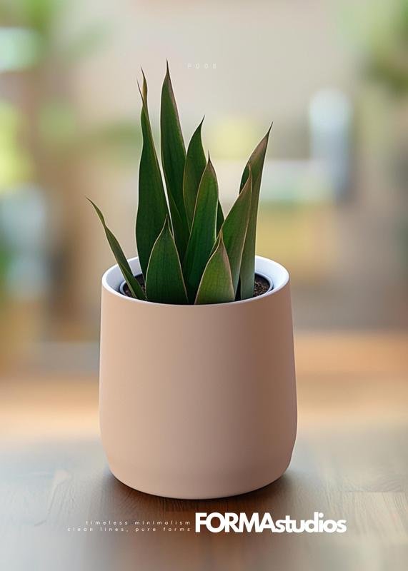 Planter with drip tray - FORMAstudios P008