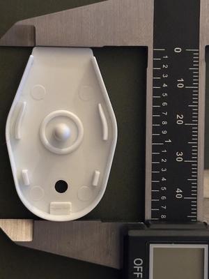 Zebra blinds - end piece and magnetic attachment