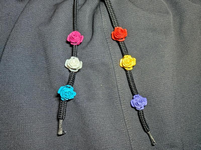 Rose Drawstring Charm