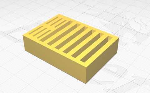 SD Card Holder with less slots