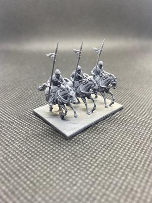 15mm 11th-century Spanish Knights lances up