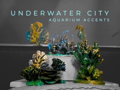 Underwater City - Aquarium Accents