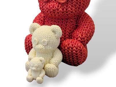 Cute Knitted Bear