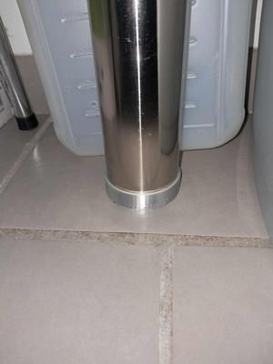 Protection pour pied de plan de travail rond 60mm