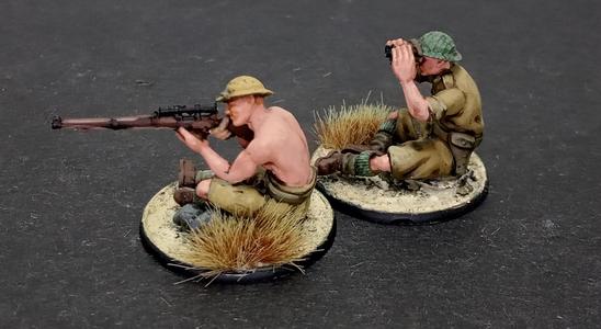 28 mm 8th Army sniper team
