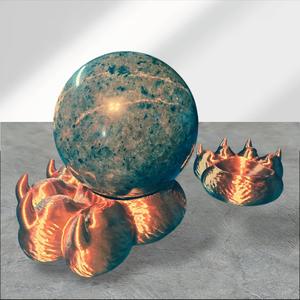 Claws Out Crystal Holder 