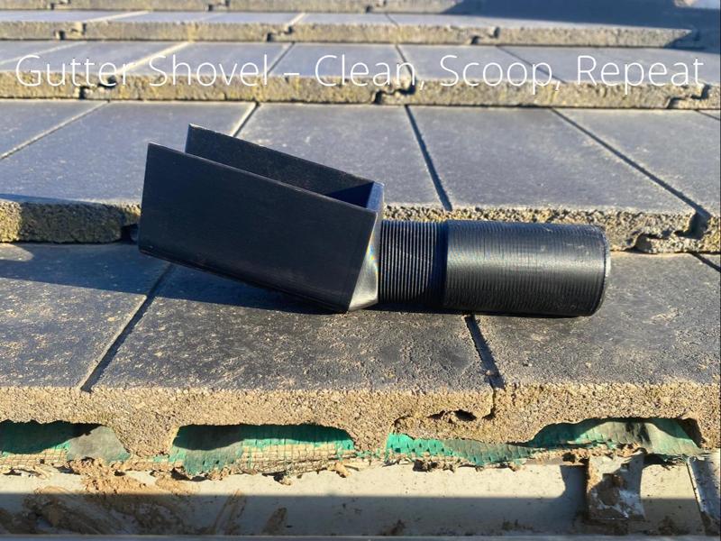 Gutter Shovel – Clean, Scoop, Repeat
