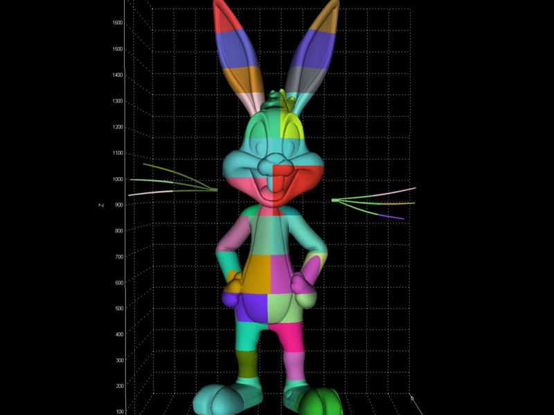 Life Size Classic Bugs Bunny 3D Model