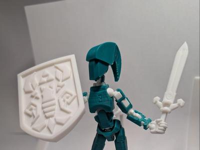 Link hat Zelda for Dummy 13