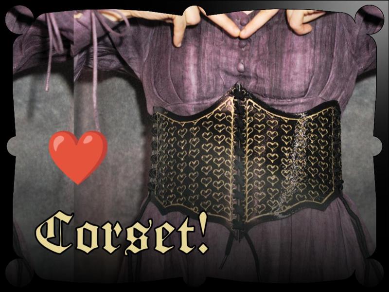 Corset Gothmoth Hearts (TPU)