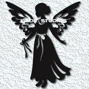 Christmas Angel Wall art Angel Wall Decor