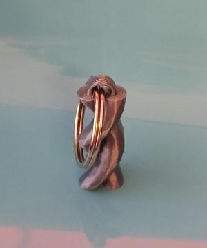 Twisty Cable keyring 