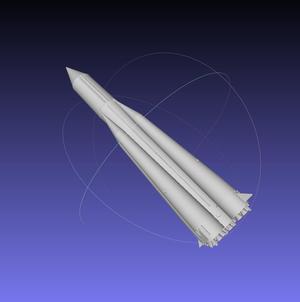 Sputnik Launcher Rocket