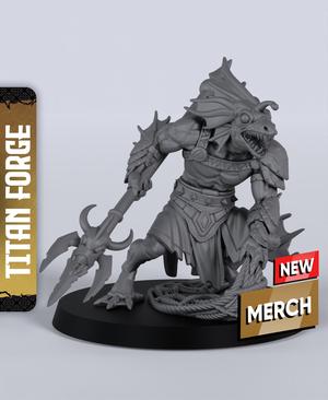 Trogzor Depthcrusher - With Free Dragon Warhammer - 5e DnD Inspired for RPG and Wargamers