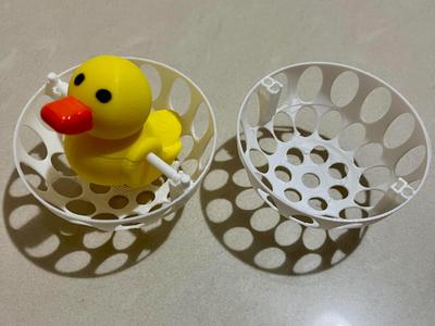 Spinning Duck in a Ball
