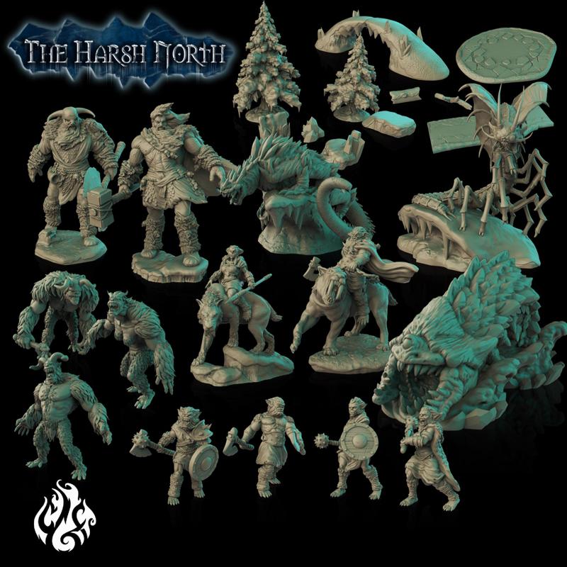 The Harsh North January '21 Patreon Bundle