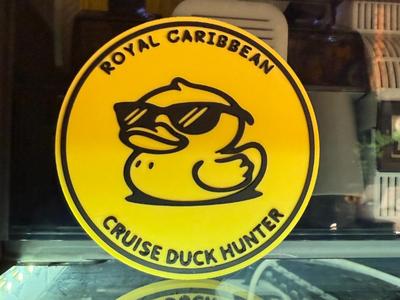 ROYAL CARIBBEAN CRUISE DUCK HUNTER COASTER 