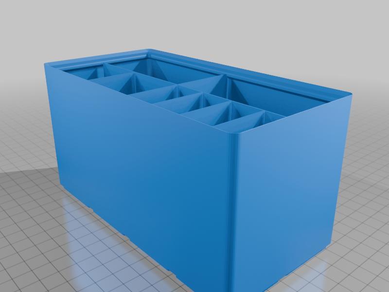 [Gridfinity] Bin - 2x4x12U - devide in 8 Segments