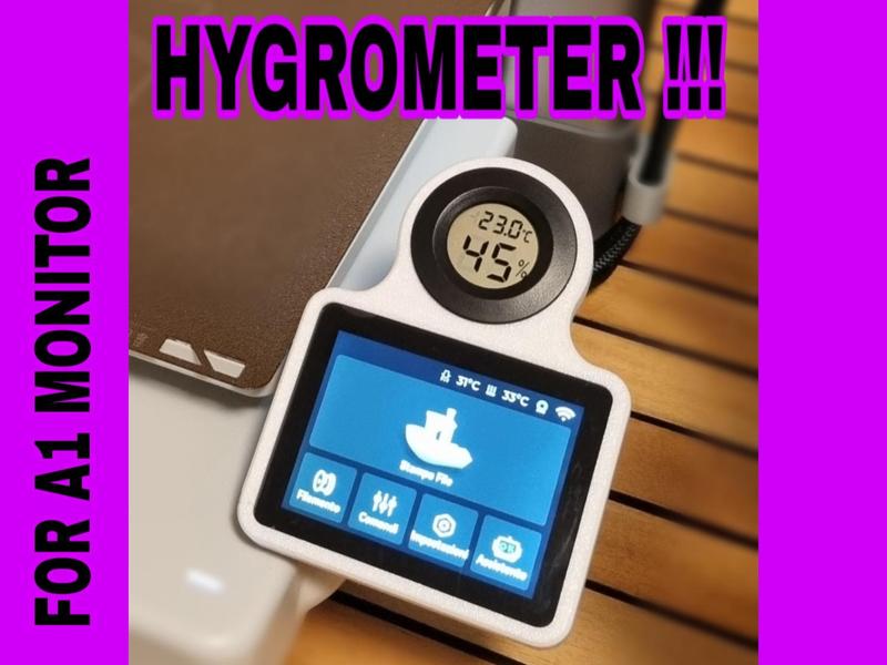 HIGROMETER FOR A1 DISPLAY - IGROMETRO