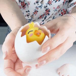 Cute Happy Easter Chick with Finger Friend Hole!