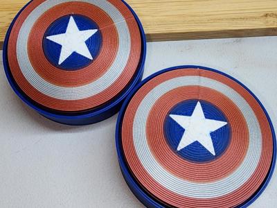 Captain America Fidget Clicker