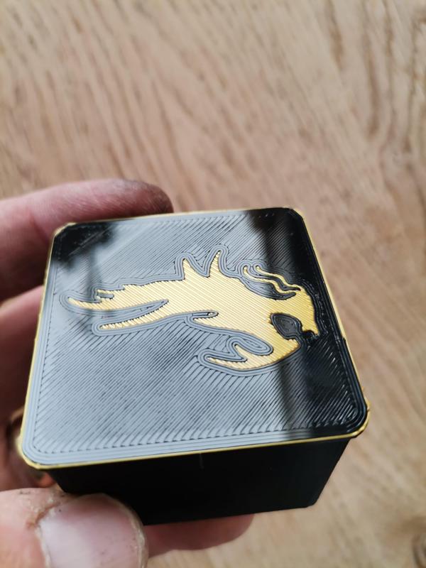 Ender 3 dragon easy two color print