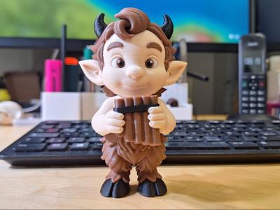 Chibi Pan – Mythical Flute Satyr