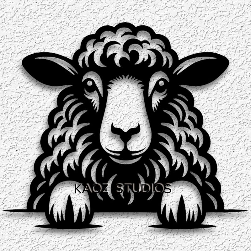 sheep wall decor lamb wall art