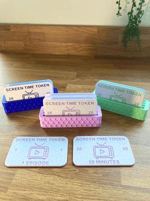 Kids Screen Time Tokens | TV Time | Chores For Screen Time