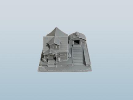 Fast and Furious Toretto House Diorama