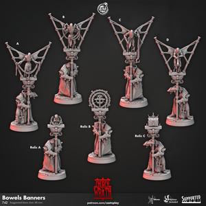 Bowels Banners (Pre-Supported) | Cast n Play