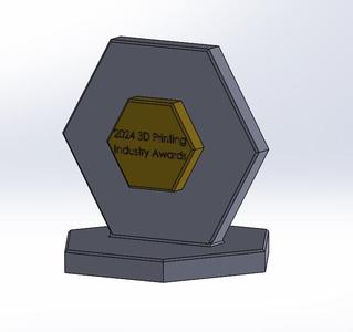 2024 3D Printing Industry Award - Triple Hexagon Award