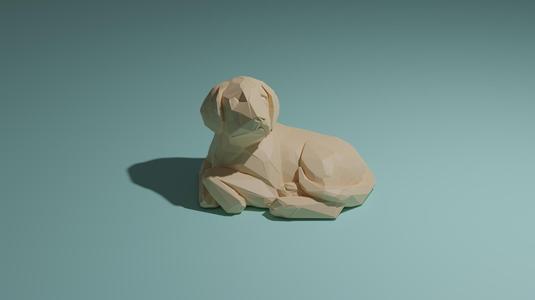 Low Poly Dog