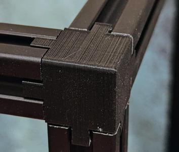 3 way corner bracket for 2020 aluminum extrusion with 5mm slot