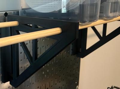 Inverted Filament Rack Remix Wall Control 0.5" rod