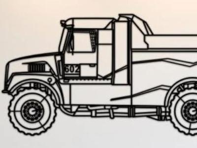 Dakar Silhouette  truck